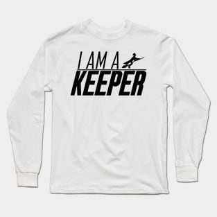 Keeper Black White Long Sleeve T-Shirt